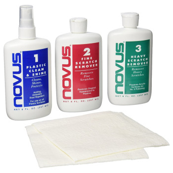 Novus® Plastic Polish System - 8 oz Kit