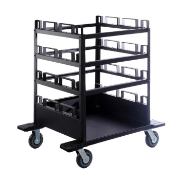 Horizontal Post Storage Cart - 12 post capacity
