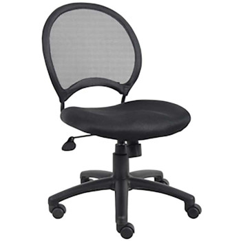 Black Mesh-Back Ergonomic Chair
