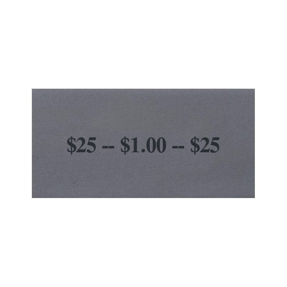 flat coin wrappers dollar