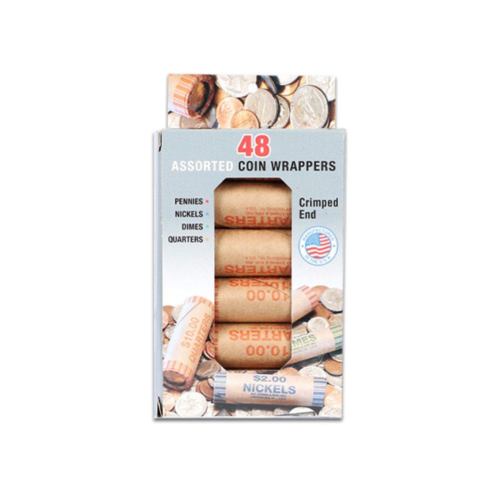 Nested Assorted Cartridge Style Coin Wrappers (Default)