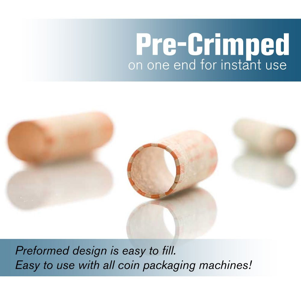pre-crimped for easier use 