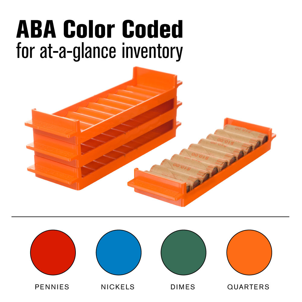 Port-a-Count Standard Rolled Coin Storage Trays