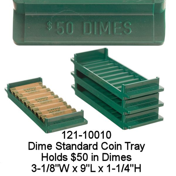Port-a-Count Standard Rolled Coin Storage Trays