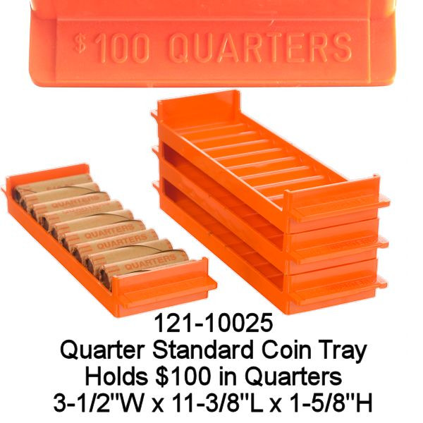 Port-a-Count Standard Rolled Coin Storage Trays