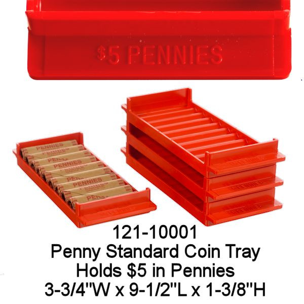 Port-a-Count Standard Rolled Coin Storage Trays
