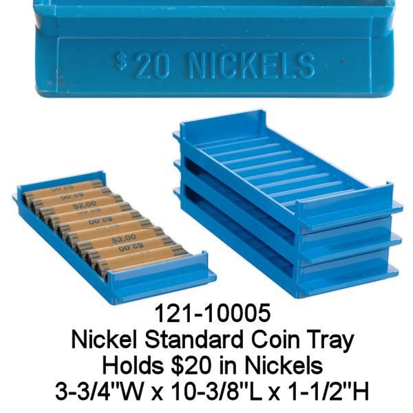 Port-a-Count Standard Rolled Coin Storage Trays