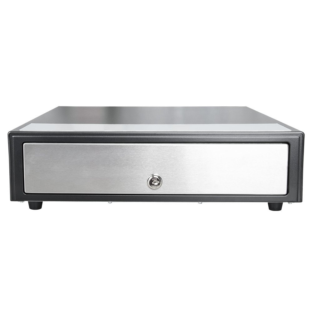 Front view of STEELMASTER® Manual Cash Drawer with Push to Open Front Drawer