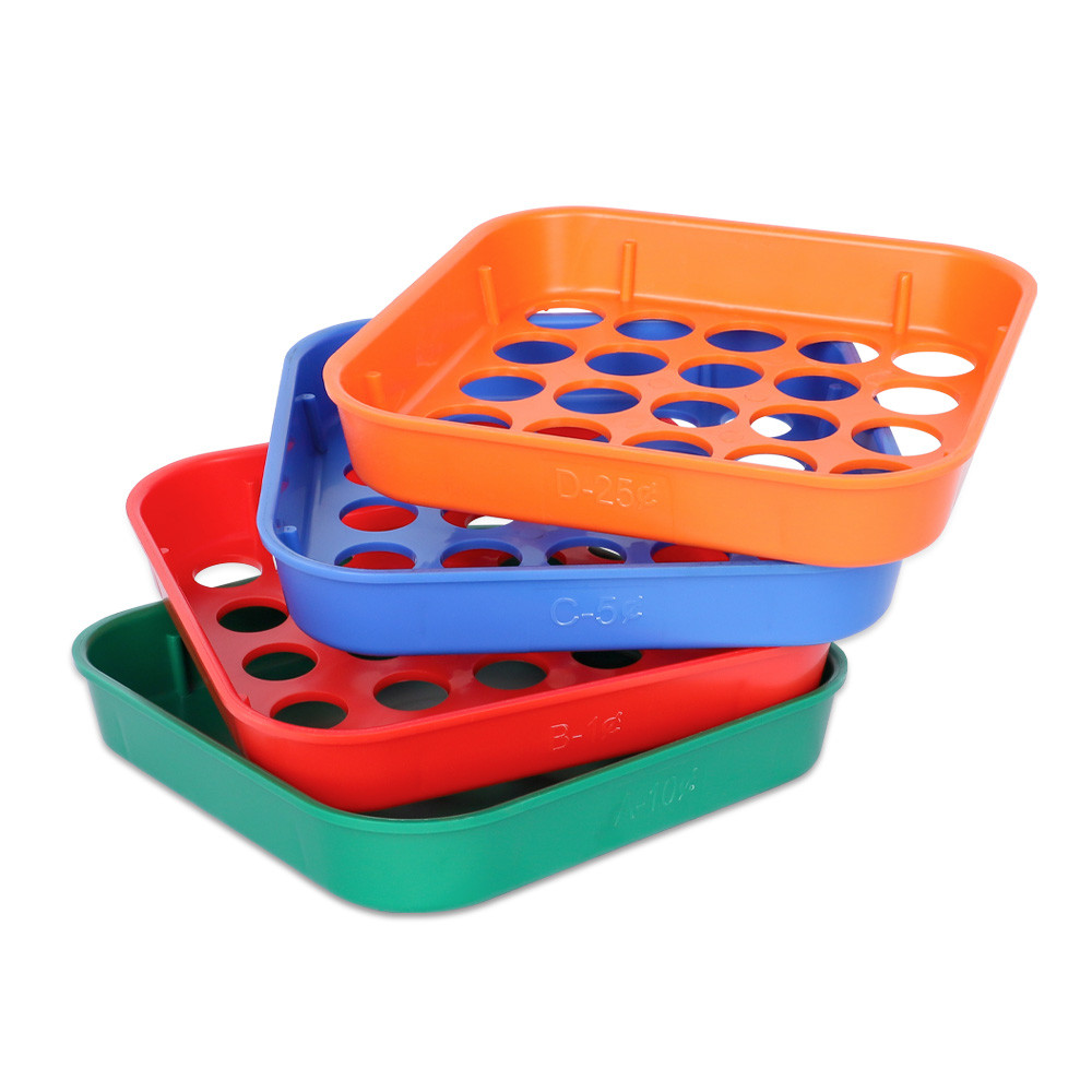 MMF Plastic Coin Sorting Trays - Penny, Dime, Nickel, Quarter