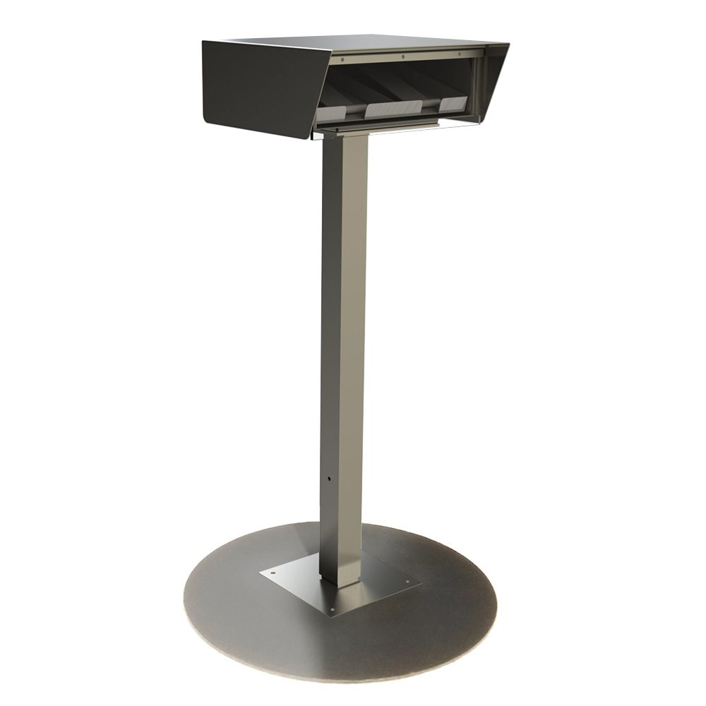 Stainless Steel Drive Up Forms Dispenser