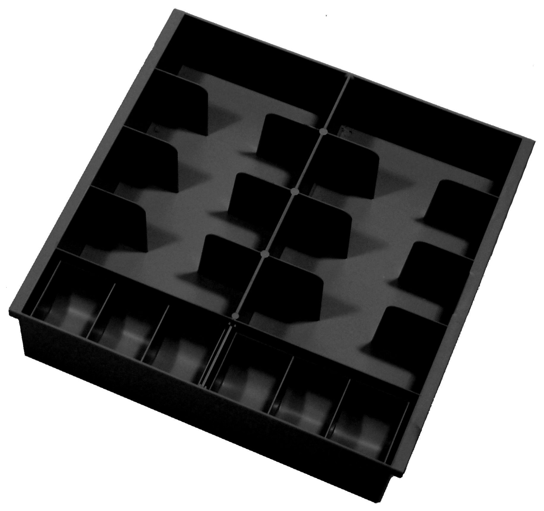 Fenco Plastic Money Trays - Black 