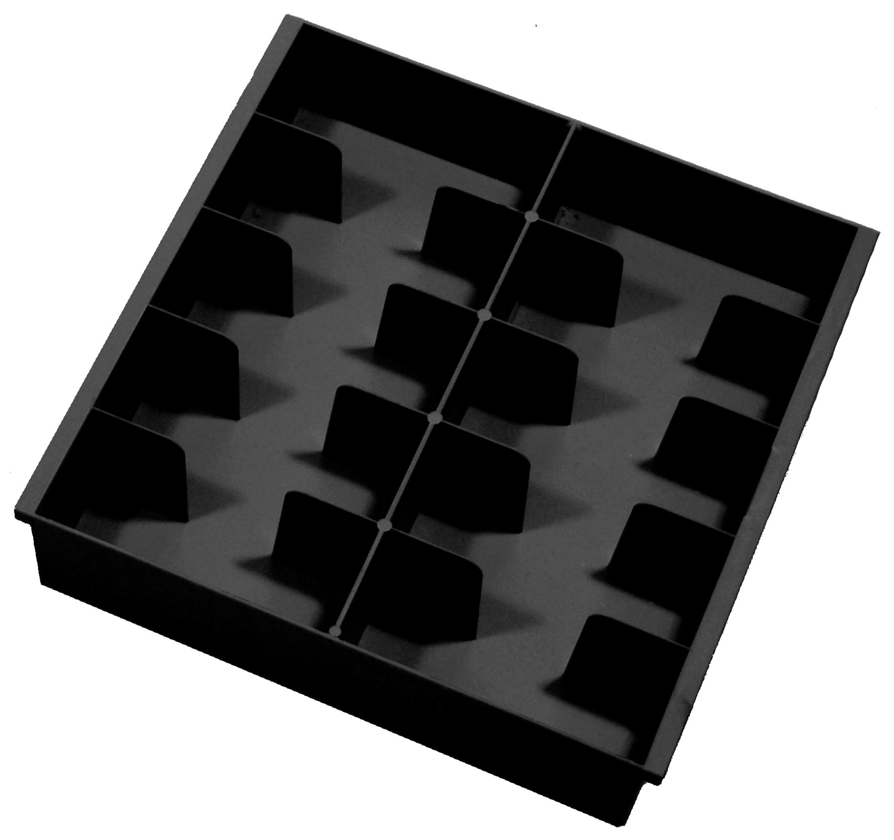 Fenco Plastic Money Trays - Black 