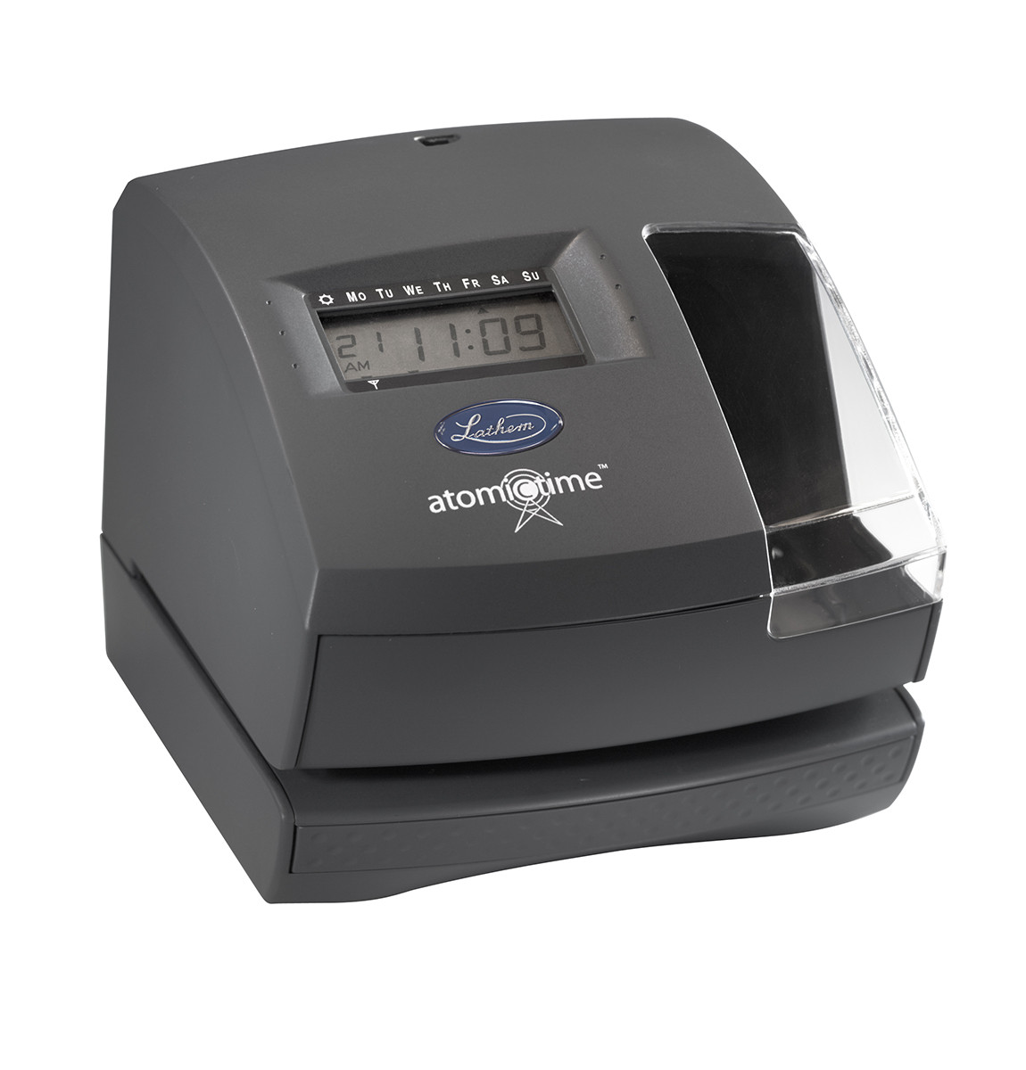 Lathem Model 1600E Date/Time Side Print Stamper top view