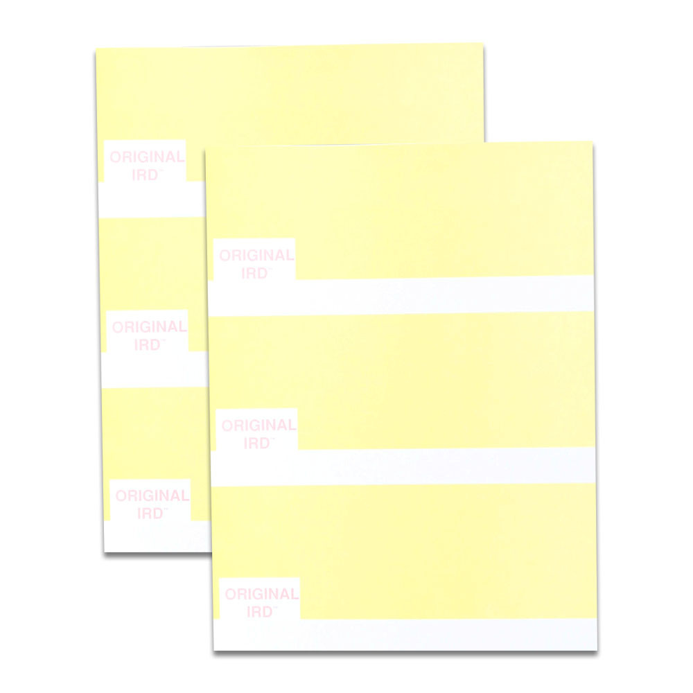Forward IRD Paper for Electronic Check Processing | IRD Forward 8.5W x 11H - 3 Up
