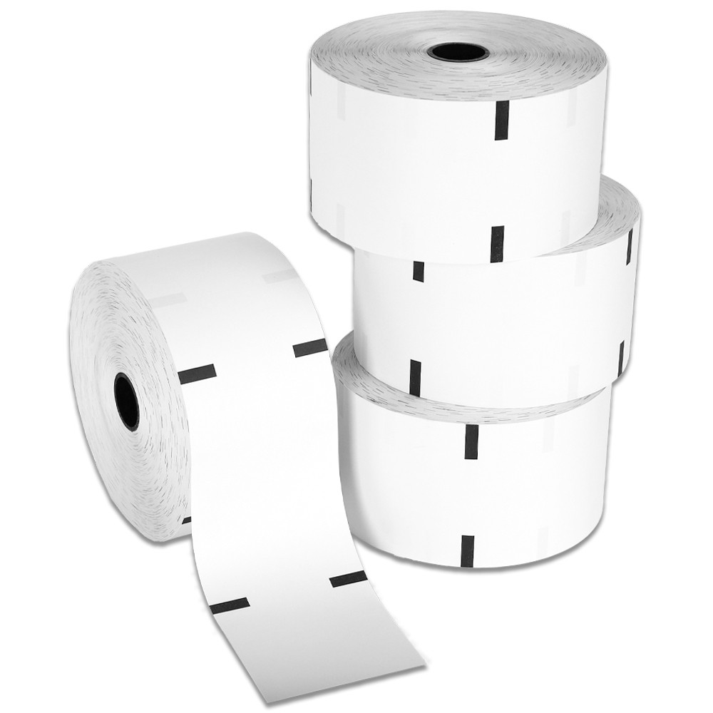 ATM Paper - Diebold - 3-1/8 in x 900 ft - Thermal - OEM # 51505-A - Sensemarks - 4 Rolls/Case