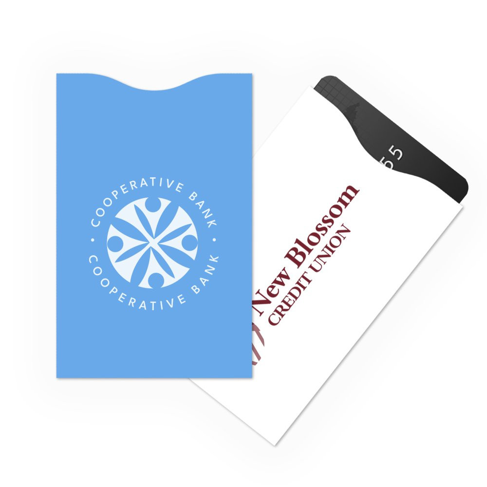 1-color imprint shown on ArmorShield® RFID Card Sleeves - Box of 500