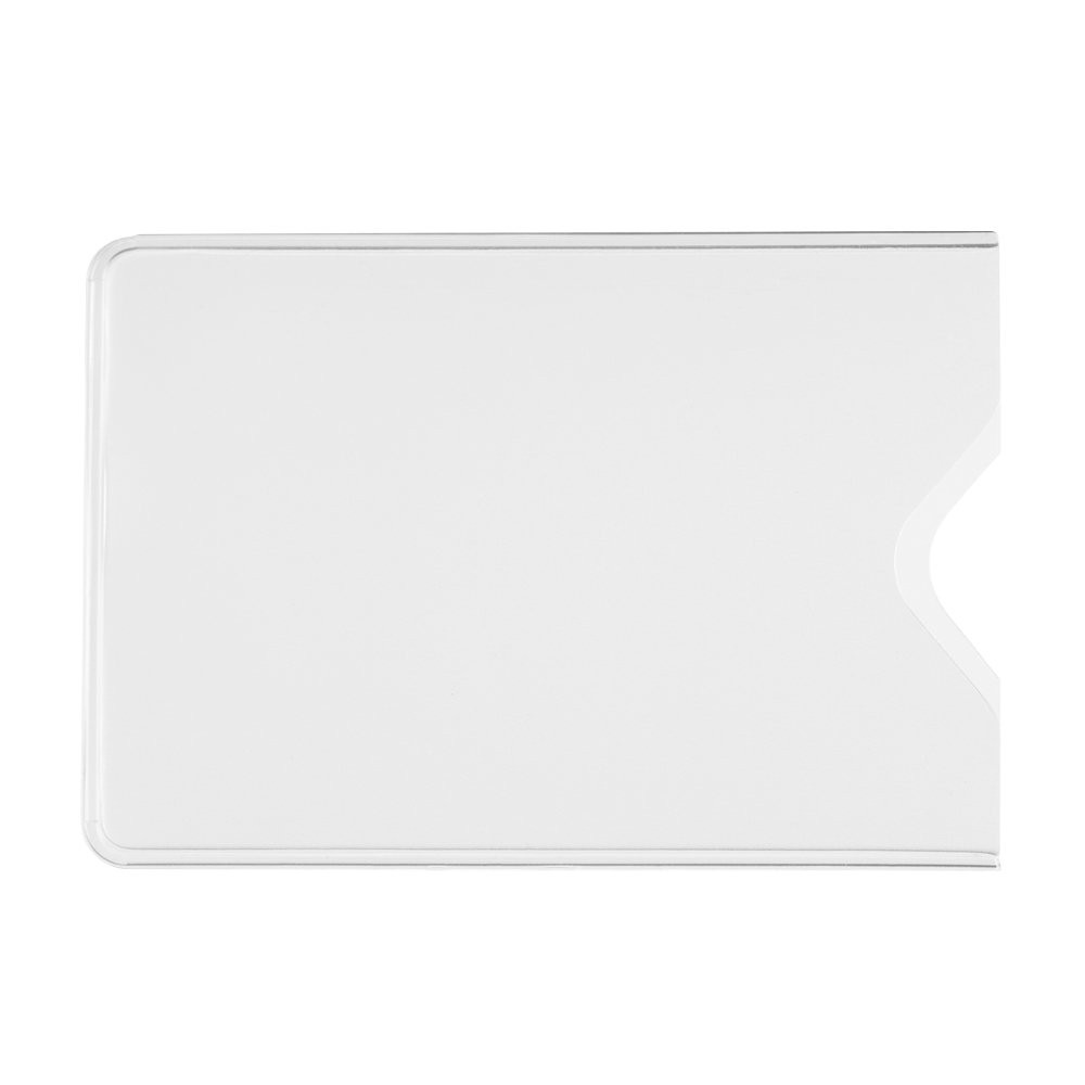 Protective Vinyl Card Sleeve w/ Thumb-Cut Notch - Box of 250