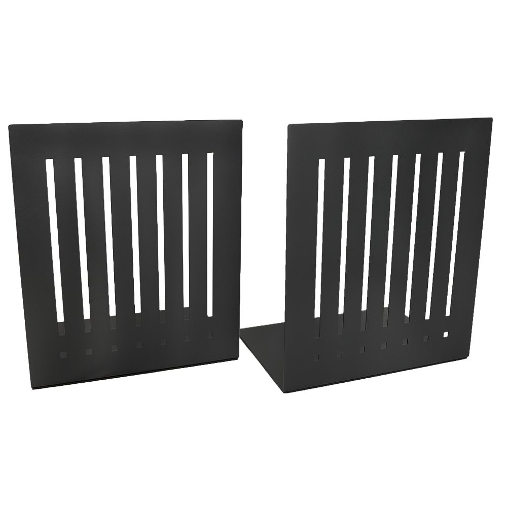 STEELMASTER 10" Heavy Duty Metal Bookends hero