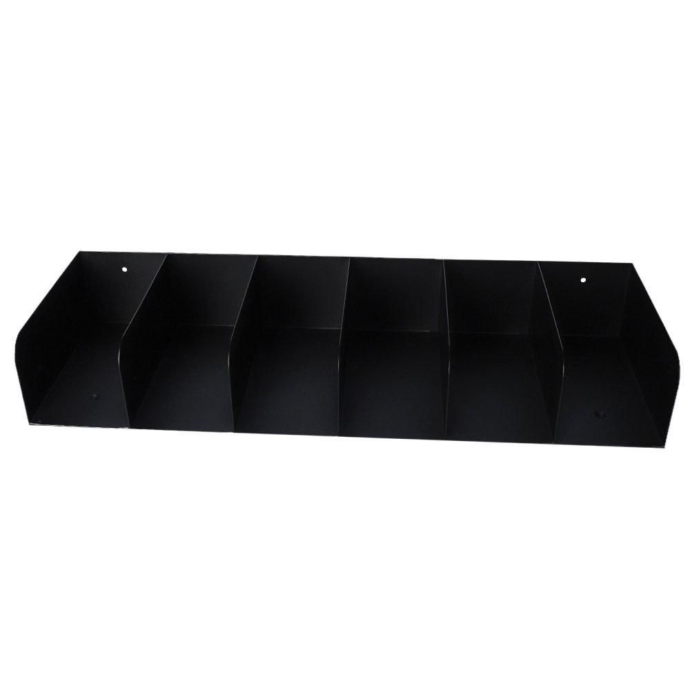 STEELMASTER® Check Separator - 6 Pocket - Black hero