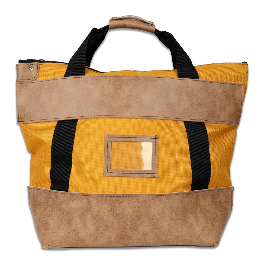 Locking Courier Bag - 22W x 18H x 7D Ready-to-Ship - Gold