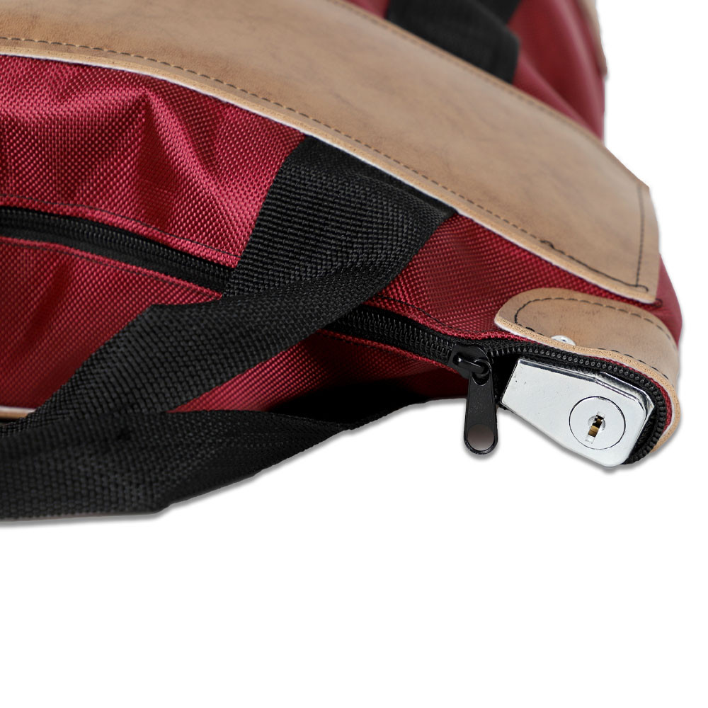 1000D Nylon Locking Courier Bags - Pop-Up Lock