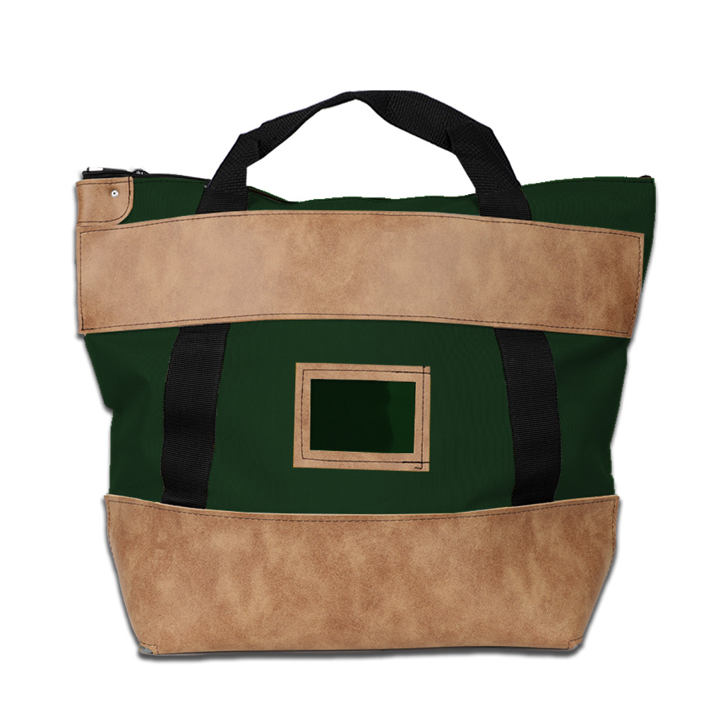 Locking Courier Bag - 21W x 18H x 8D - Made-to-Order 