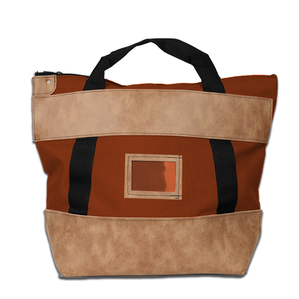 Locking Courier Bag - 21W x 18H x 8D - Made-to-Order 