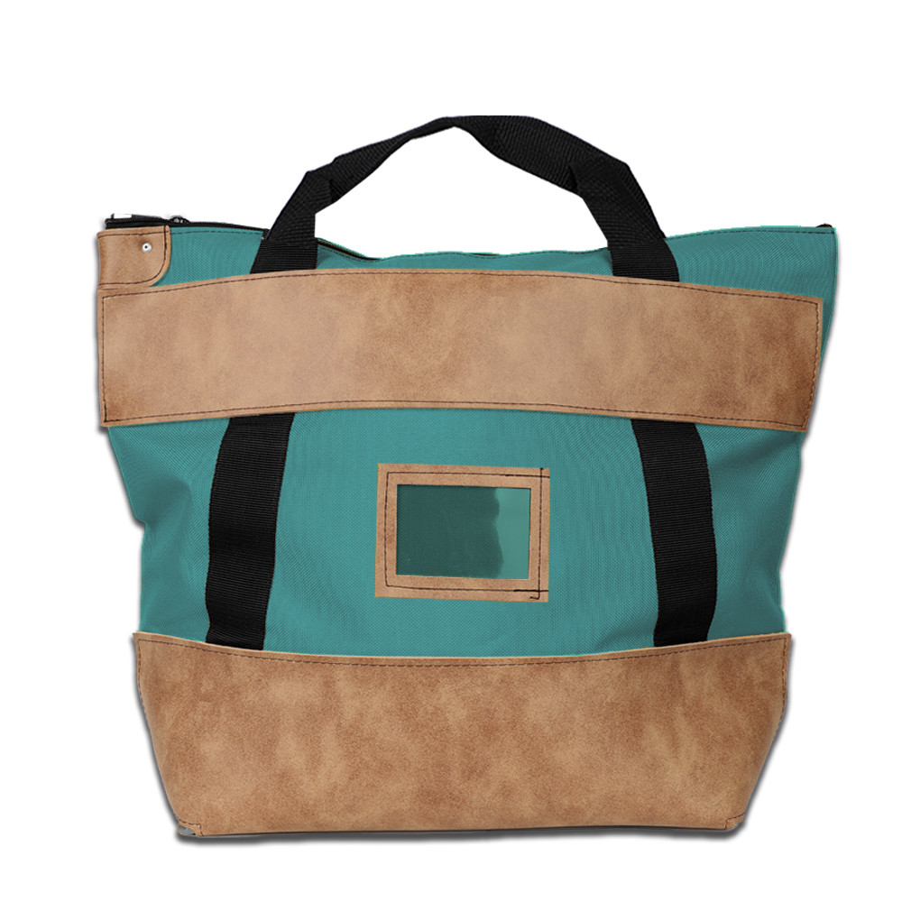 Locking Courier Bag - 21W x 18H x 8D - Made-to-Order 