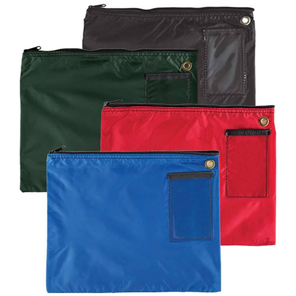 14W x 11H 200D Nylon Large Zipper Bags - Ready to Ship