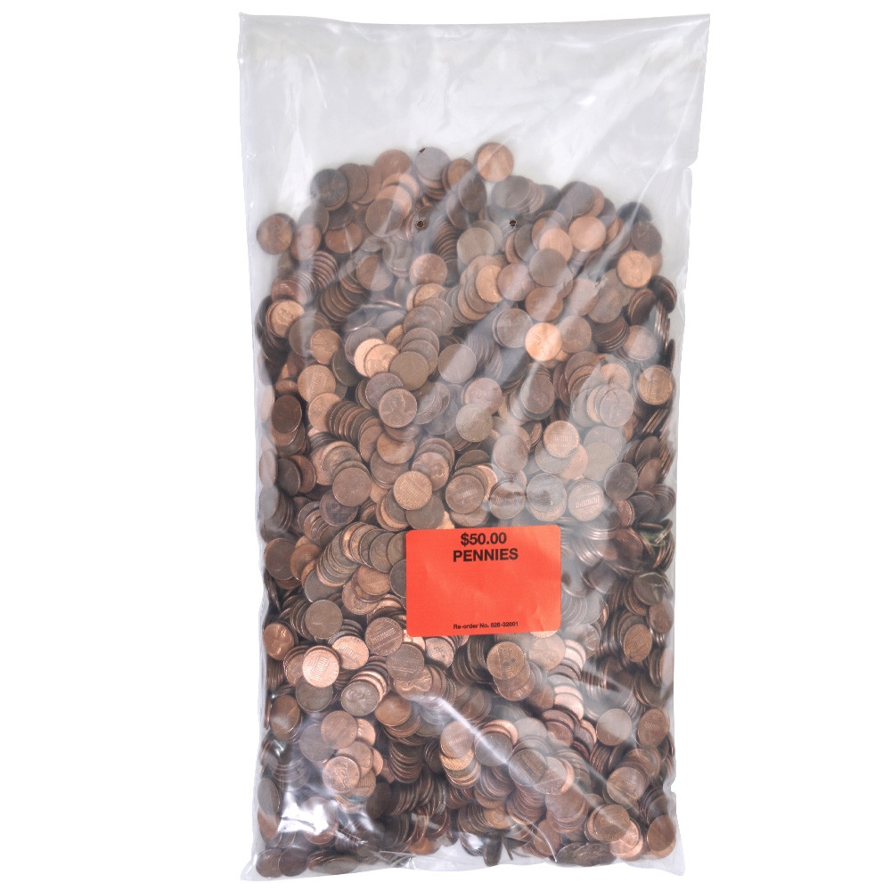 Coin Bag Shipping Labels