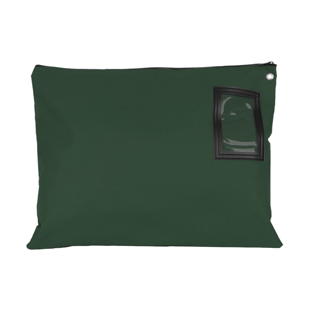 Forest Green-1000D Cordura 18Wx14H Large Zipper Bag