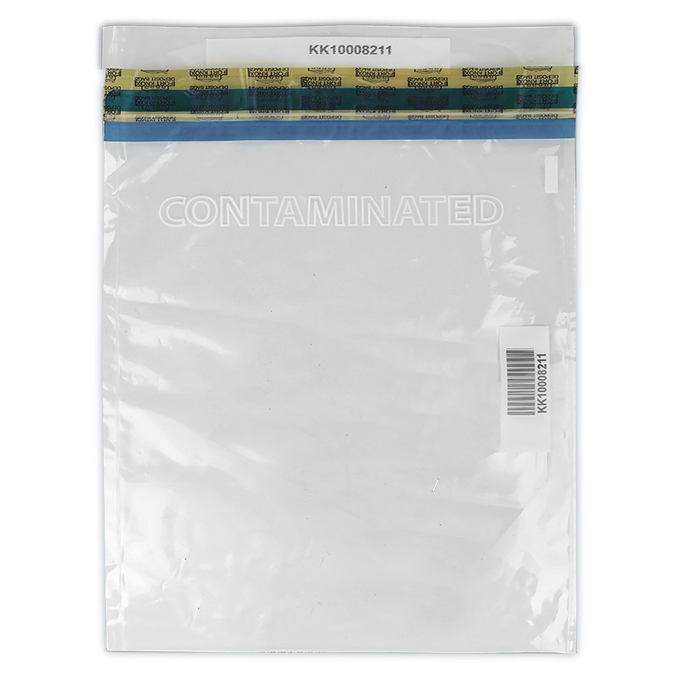15W x 20H Tamper Evident Contaminated Currency Deposit Bags