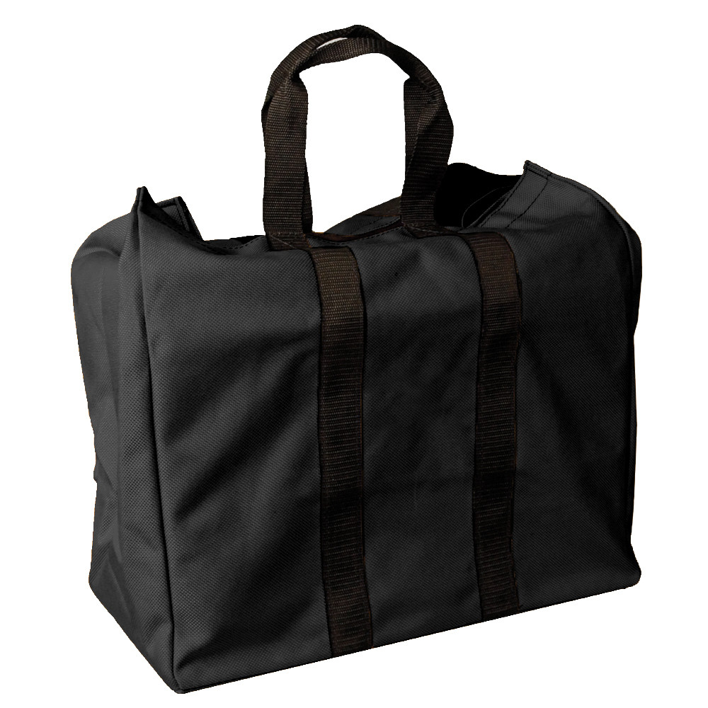 BLACK 1000D BASKET WEAVE BAG