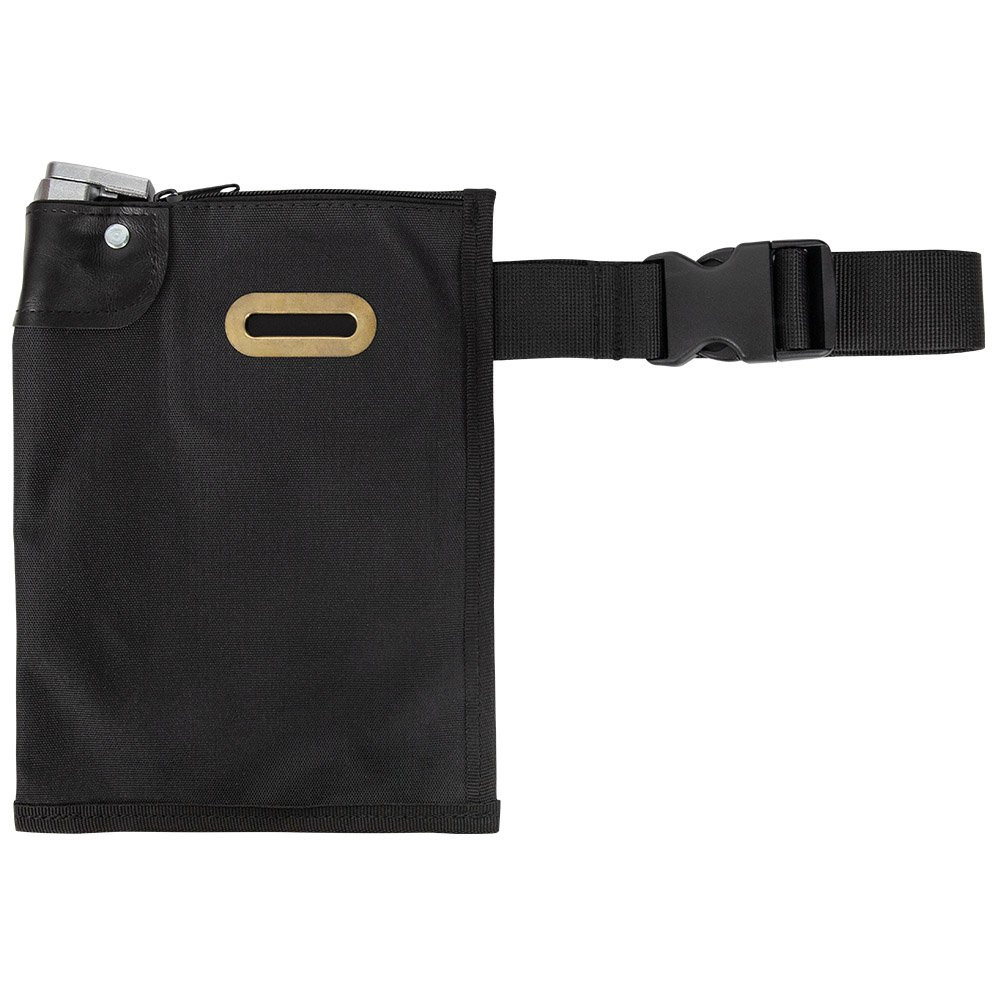  7W x 9H Locking Casino or Server Belt Bag with Adjustable Belt front