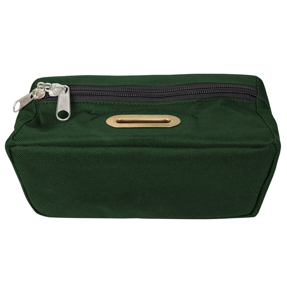 Custom 1000 Denier Nylon Security Tip Belt Bags - 8W x 4H x 3D forest green