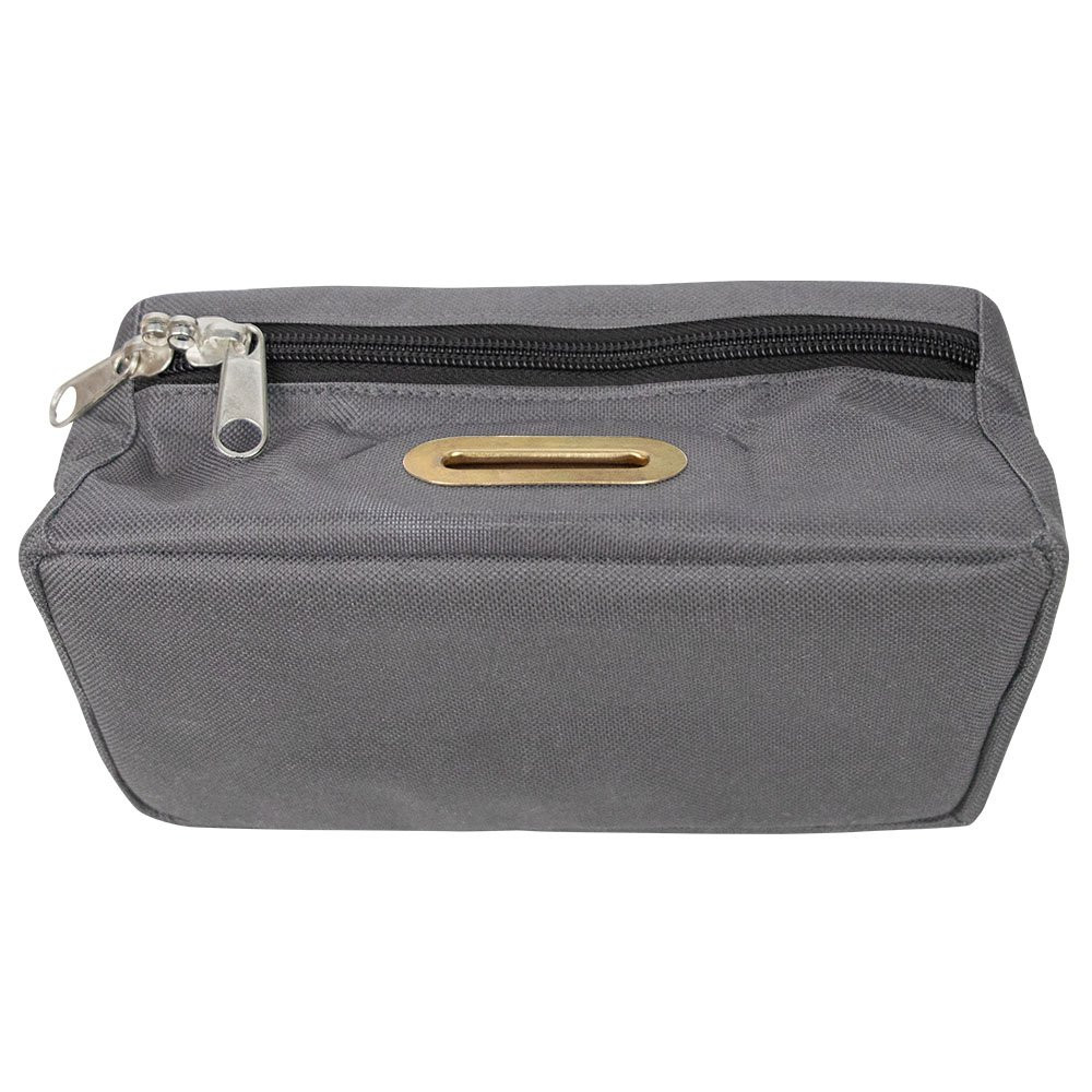Custom 1000 Denier Nylon Security Tip Belt Bags - 8W x 4H x 3D gray