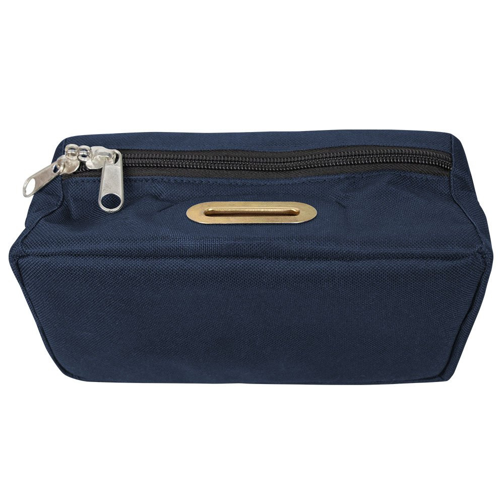 Custom 1000 Denier Nylon Security Tip Belt Bags - 8W x 4H x 3D navy blue