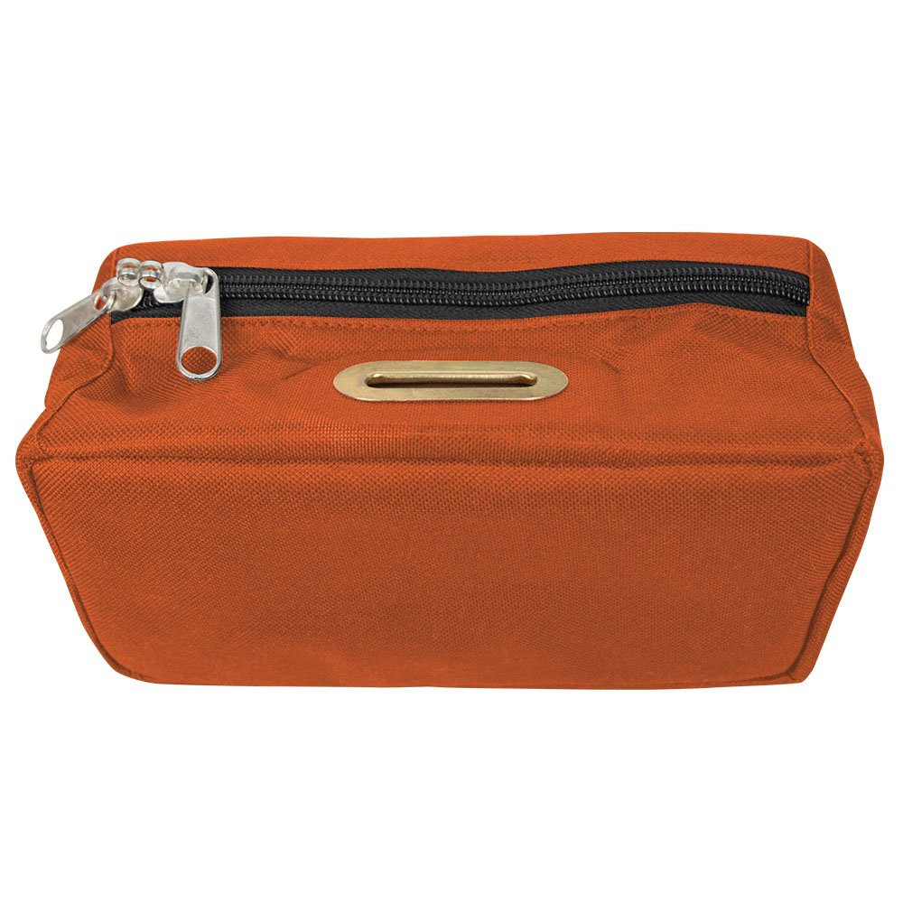 Custom 1000 Denier Nylon Security Tip Belt Bags - 8W x 4H x 3D orange
