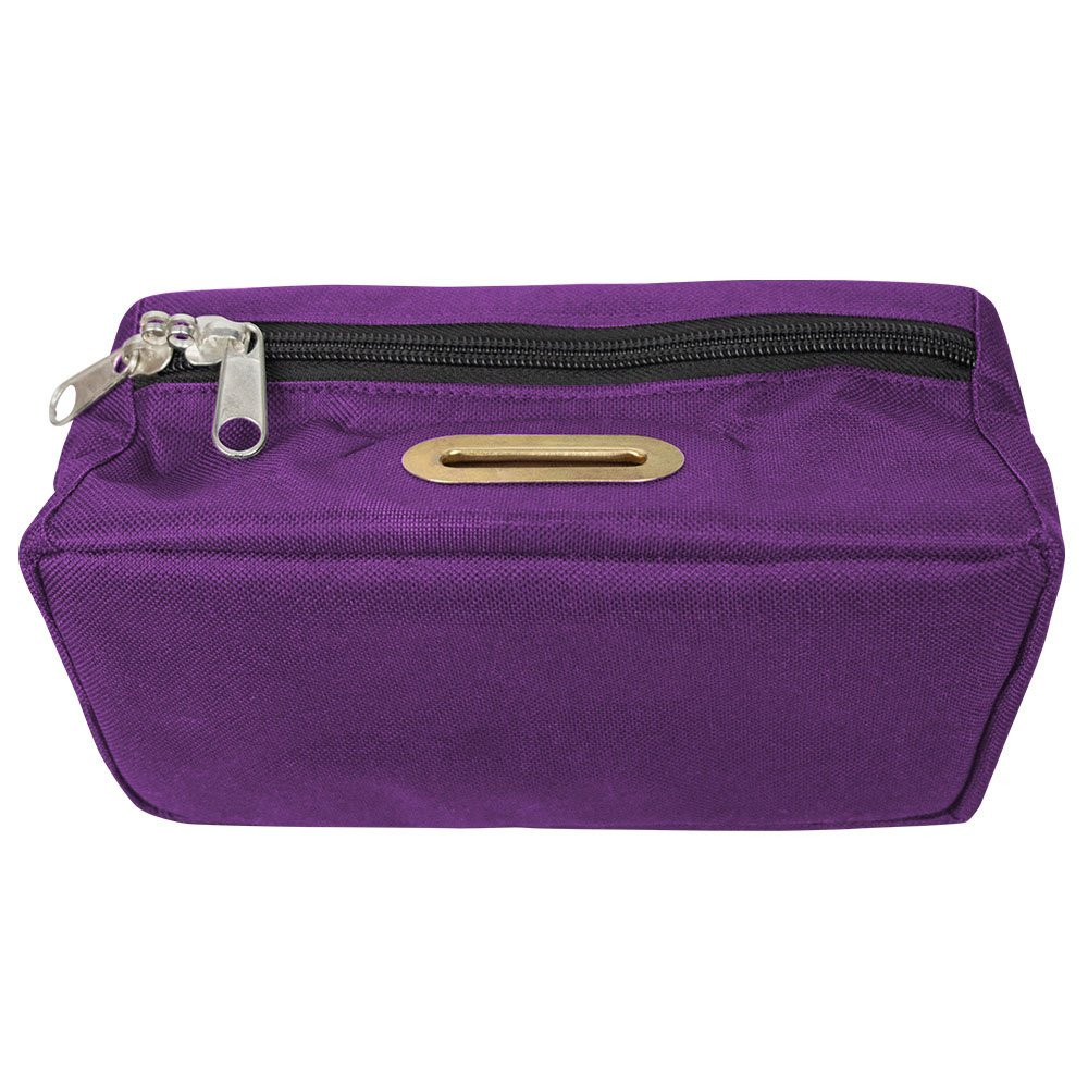 Custom 1000 Denier Nylon Security Tip Belt Bags - 8W x 4H x 3D purple
