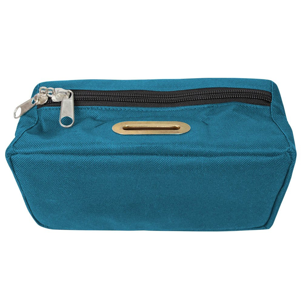 Custom 1000 Denier Nylon Security Tip Belt Bags - 8W x 4H x 3D teal