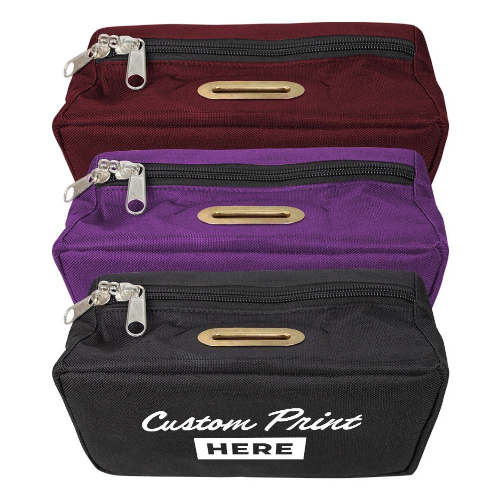 Custom 1000 Denier Nylon Security Tip Belt Bags - 8W x 4H x 3D hero