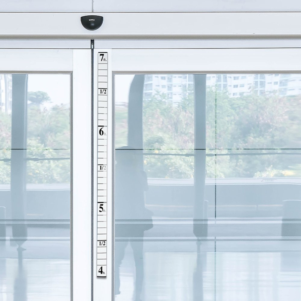 Height Indicator Tape - window