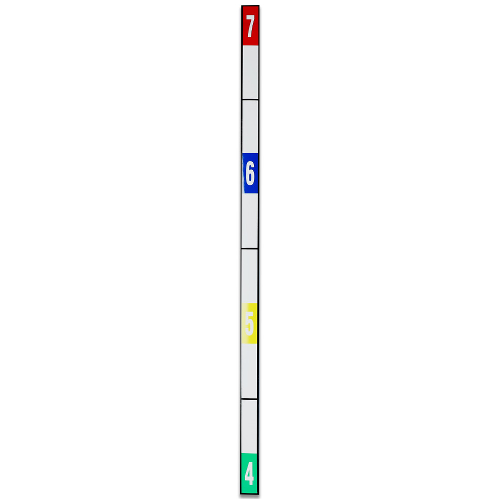 Color Coded Height Indicator Tape