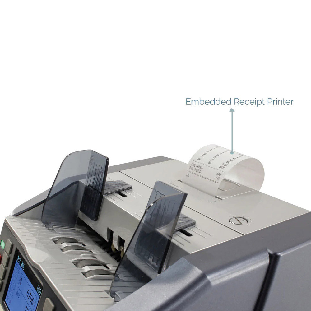 Dual Pocket Currency Discriminator w/ Thermal Printer