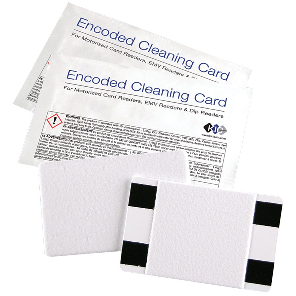 Encoded ATM Cleaning Card with MircaleMagic