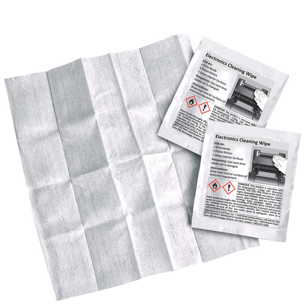 Thermal Printer Cleaning Wipes with IPA