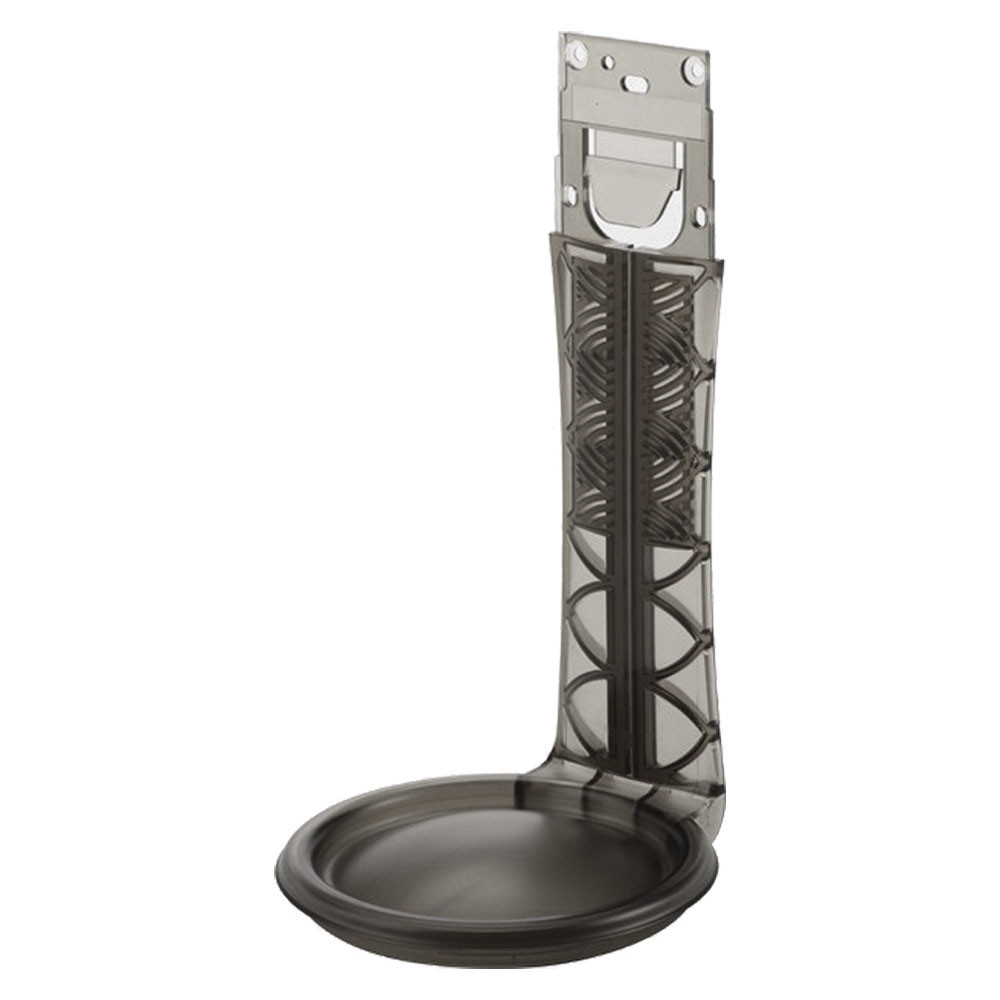 Germstar Wall Mount Drip Trays for Dispensers - Black/Smoke