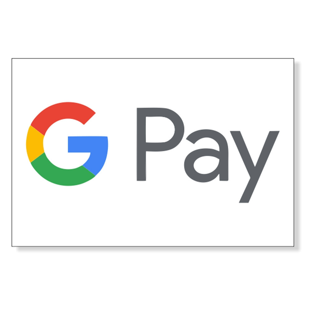 Indoor/Outdoor Decal - Google Pay - 3W x 2H