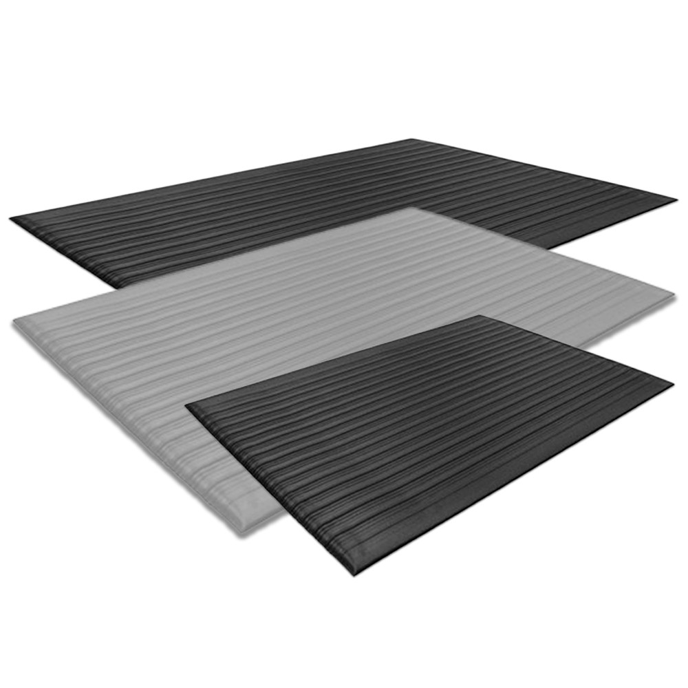 Air Step Anti-Fatigue Mat with Vinyl Ribbed Surface - 3/8 inches thick