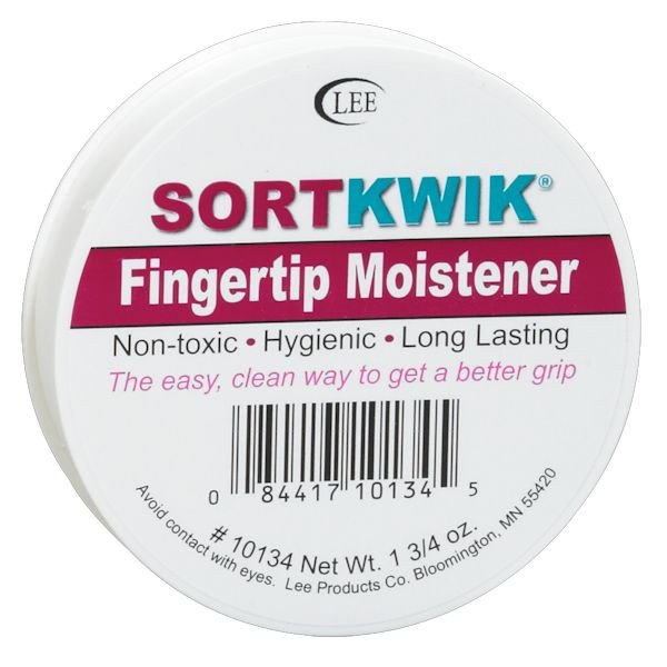 Top view of Sortkwik 1-3/4 oz Hygienic Fingertip Moistener